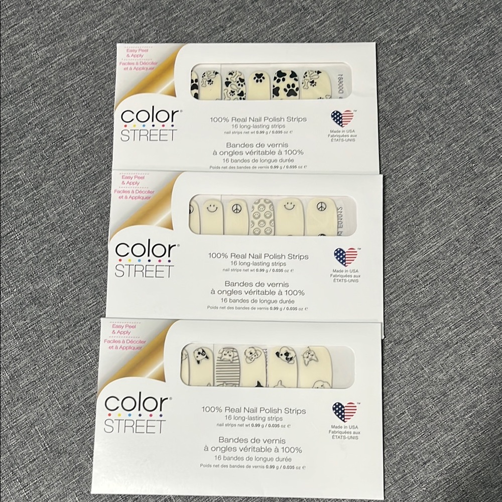 Color Street Nail Polish Strips Set